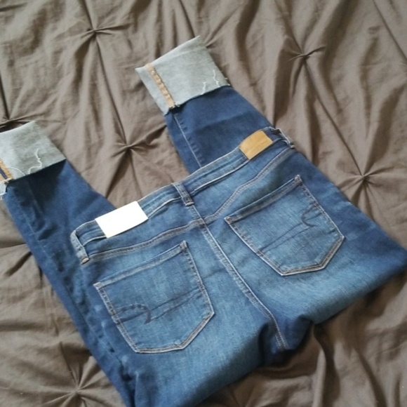 AE Hi-Rise Jegging Crop Campus Brights - Picture 2 of 5